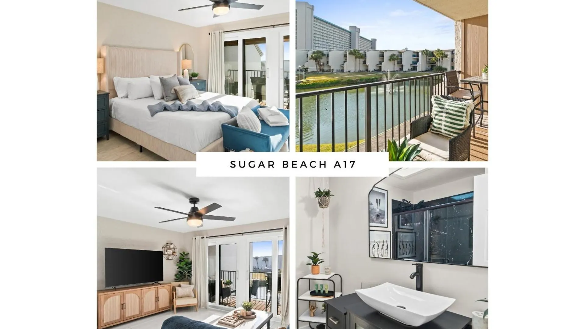 Holiday home Sugar Beach Condominium #A17 By Book That Condo Panama City Beach
